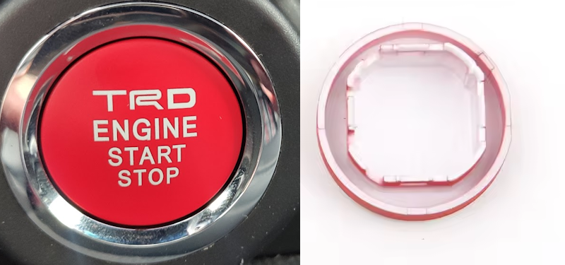 TRD Push Start button on a budget